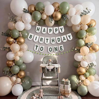 Hahafelt 125 Pcs Make Your Own Banner Kit Personalized Handmade Name Scallop - Image 5
