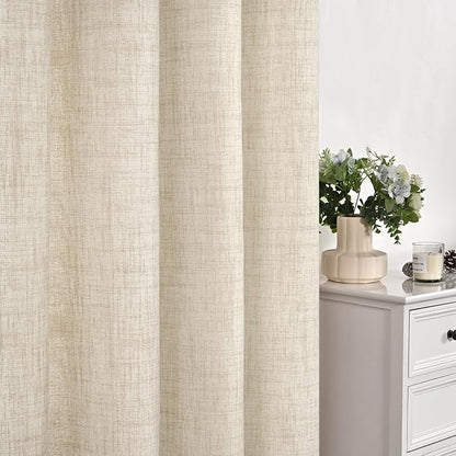 YoungsTex Linen Curtains 102 Inch Length - Image 7