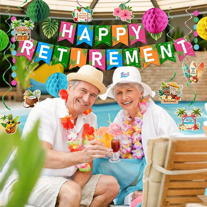Luau Hawaiian Retirement Party Decorations - Image 8