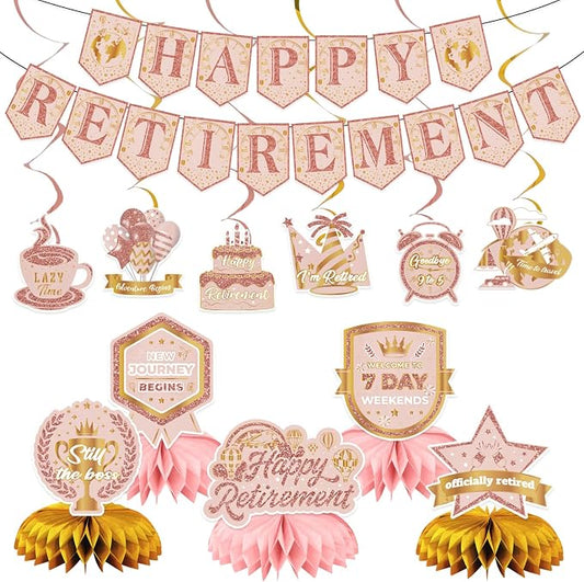 12Pcs Retirement Party Decorations by Zgrzoqjlw