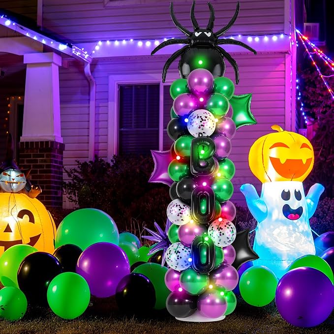 2 Set Adjustable Halloween Balloon Column Stand Kits - Image 5