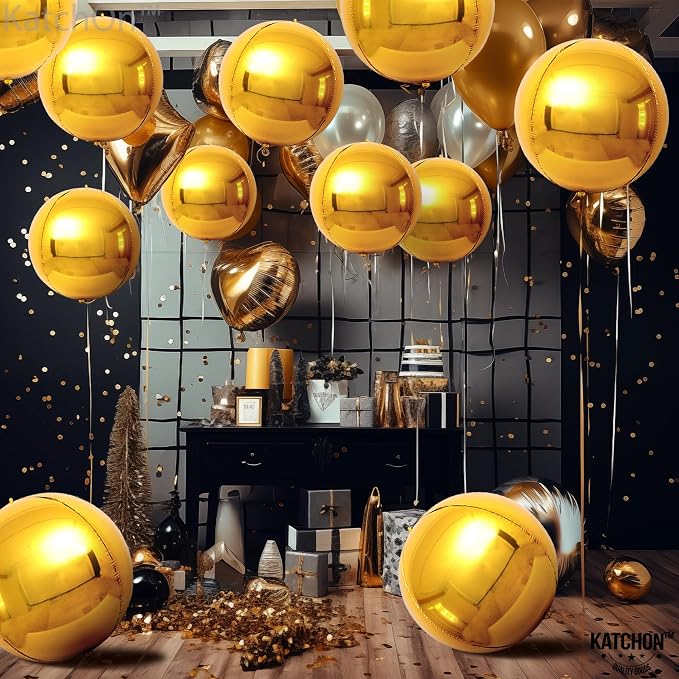 KatchOn Gold Balloons - Image 2