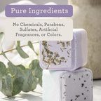 Lizush Luxury Spa Gifts for Women – 7 Piece Lavender Gift Set with Candle, Gift Baskets for Women, Body Care Set for Mom, Birthday Box, Relaxation & Self Care Spa Kit for Wife – Handmade in the USA