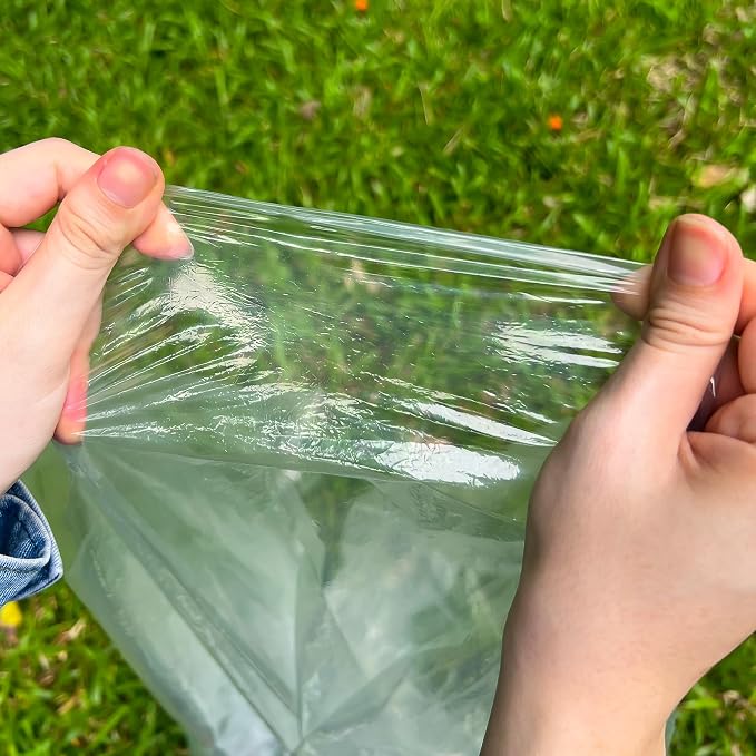4PCS Balloon Bags, Transparent Giant Big Large Reusable Clear Plastic Storage - Image 8