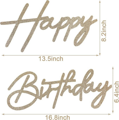 Happy Birthday Sign for Backdrop - Image 2