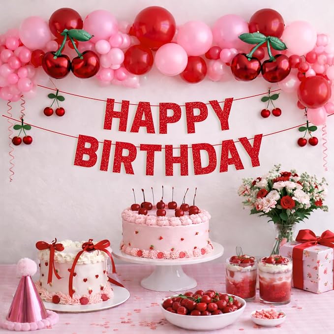 Pre-Strung Happy Birthday Banner - Image 7