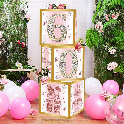 DataMoon 60th Birthday Decorations Boxes - Image 9