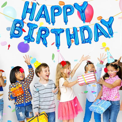 LIOZEOKUN Happy Birthday Balloon Letters 16 inch Mylar Foil Birthday Balloons - Image 4