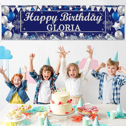 Lonfliness Personalized Birthday Banner Happy Birthday Party Decor Custom DIY - Image 7