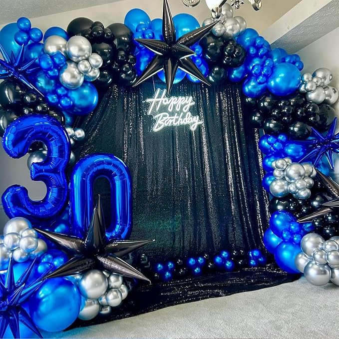 Dark Blue and Black Balloon - Image 4