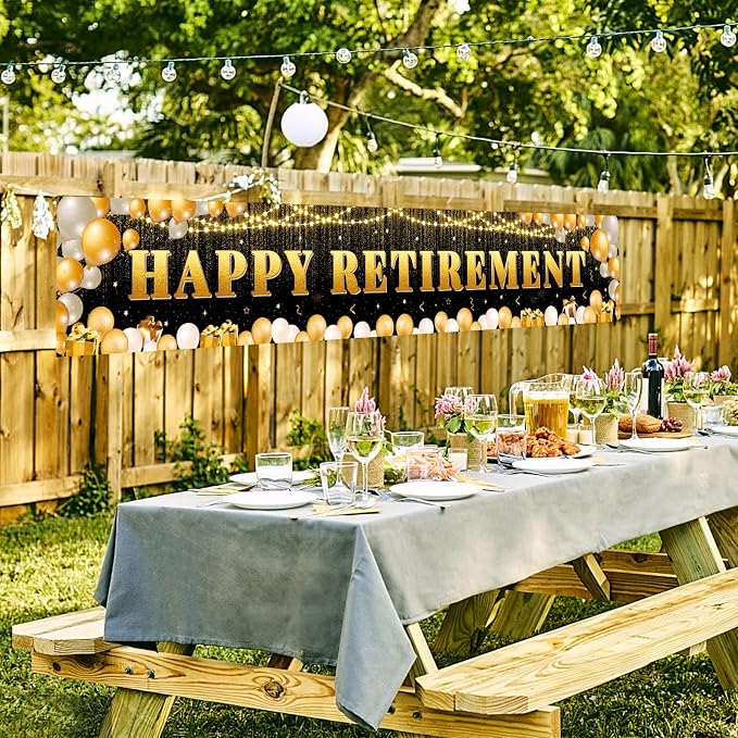 Large Happy Retirement Party Decorations - Image 5