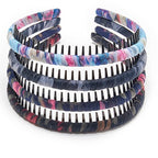 STHUAHE4PC Multicolor Protection Resin Teeth Comb Hair Hoop Hairband Headband Hair Accessories by Beauty hair (Multi-colored-No.24)
