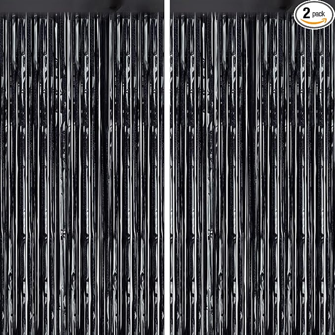 DECOCKRAT 2 Pack Foil Fringe Backdrop by DECOCKRAT