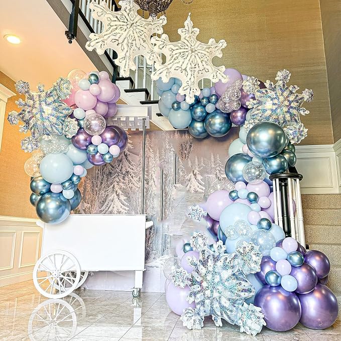 Frozen Balloon Arch Garland Kit - Image 3