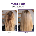 KUNDAL Damage Repair Hair Serum with Macadamia seed oil | Nourishing Intense Repair hair serum for Dry & Frizzy Hair | Lightweight Oil Blend | White Musk Scent, 3.38 fl oz (100ml) Stocking Stuffers