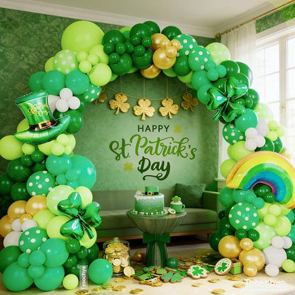 St. Patrick's Day Balloon Garland Arch Kit - Image 4