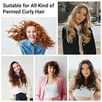 Segbeauty Universal Curly Hair Diffuser, Adaptable Hair Diffuser Attachment for Hair Salon Quality Hairstyling Tool Hair-protective Frizz-free Fast-drying for Dryers with 1.65" - 3.15" Nozzle