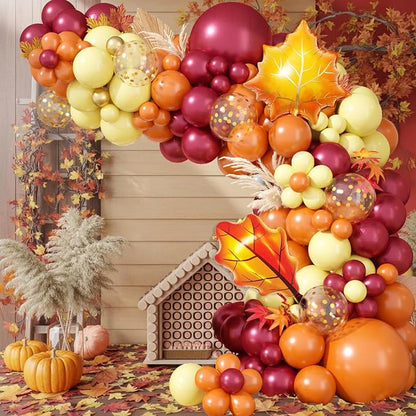 Fall Balloon Arch Kit, Thanksgiving Balloon Garland - Image 6