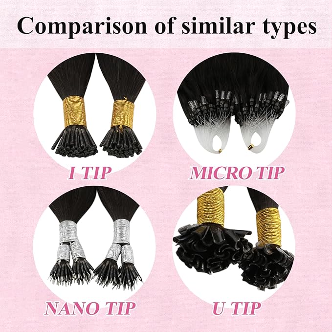 YoungSee Micro Loop Hair Extensions Real Human Hair Brown Microlink Hair Extensions Human Hair Dark Brown Balayage Bead Hair Extension Real Hair 22 Inch Ombre Micro-Bead Hair Extension Soft 50g 50s