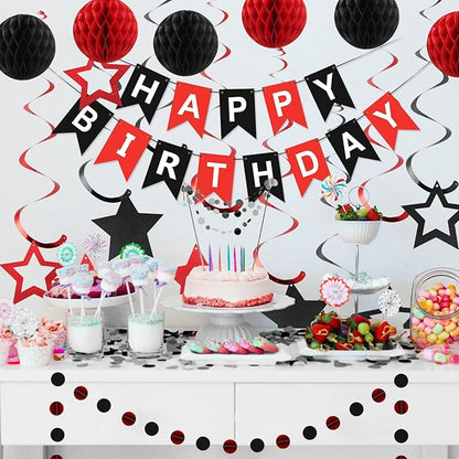 meowtastic Birthday Decorations Happy Birthday Banner - Image 2