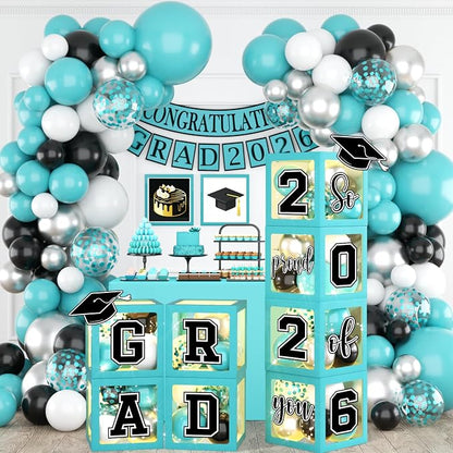 Graduation Decorations Class of 2026 by Gupesxu