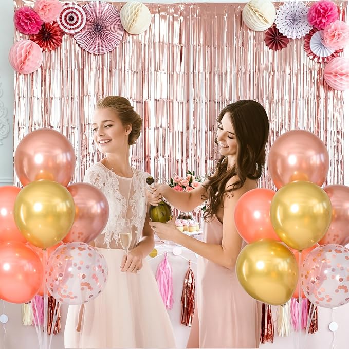 Rose Gold Balloons Table Centerpieces Stand Kit - Image 8