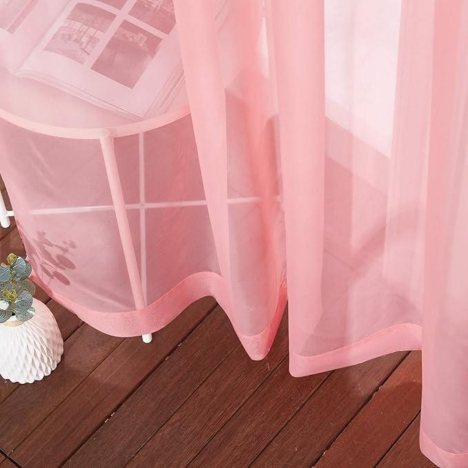 NICETOWN Sheer Curtains Extra Long 96-inch - Image 5