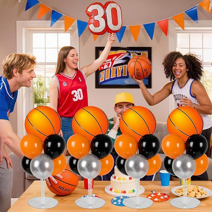4 Sets Basketball Party Balloon Stand Kits - Image 6