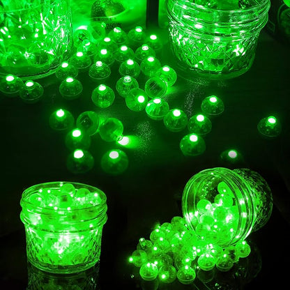 Aogist 200pcs Green Balloon Light, Long Standby Time Waterproof Mini Ball Light - Image 5