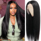 36 Inch 13x6 Lace Front Wigs Human Hair Pre Plucked Real Virgin Human Hair Wig Invisilbe Hairline Tiny Knots 230 Density Straight HD Lace Frontal Wigs 3X Longer Lifespan