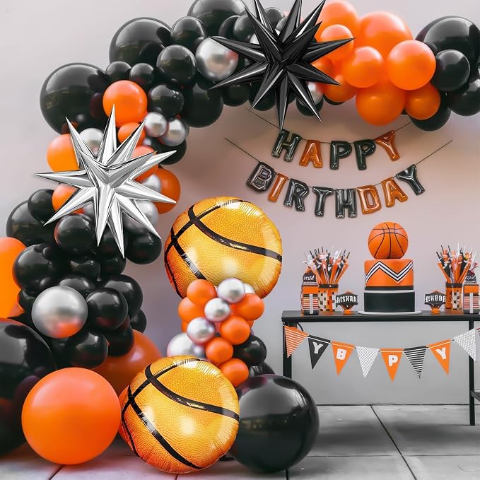 Basketball Balloons Arch Kit - Image 5