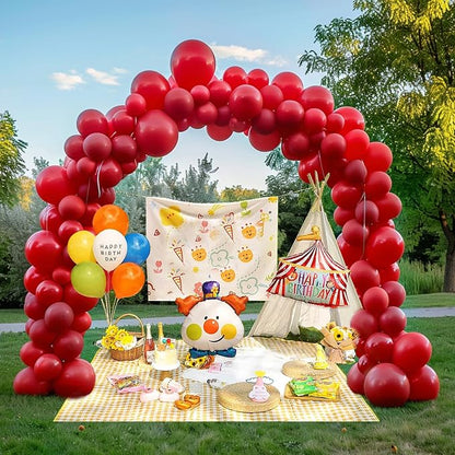 135pcs Red Balloon Arch Kit Different Sizes of 18 12 10 5 Inch Red Party - Image 5