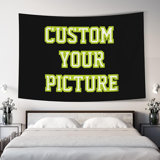 JINJUREN Custom Tapestry Upload Images Personalized Custom Tapestry Customized by JINJUREN-InspirationalProduct