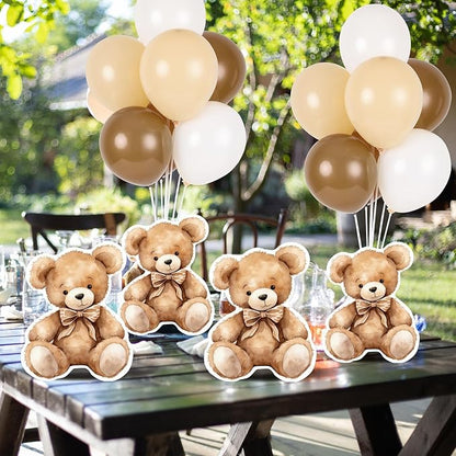 6 Sets Balloon Stand Kit for Table Bear Baby Shower Centerpieces - Image 7
