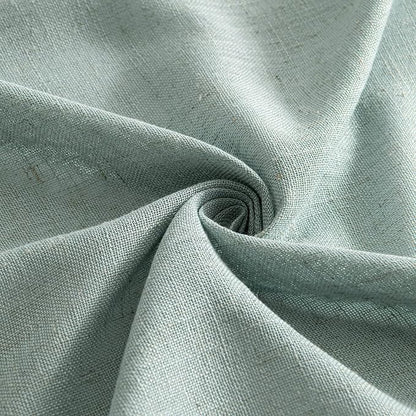 MIULEE Sea Green Linen Curtains 52x90 Inch Long - Image 8