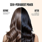 Overtone Semi Permanent Hair Color Conditioner, Indigo Iris, 8 oz, Nourishing, Damage-Free, Color Depositing Mask for All Hair Types with Shea Butter & Coconut Oil, Vegan & Cruelty-Free