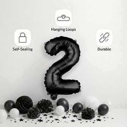 Restaurantware-Balloonify 16 Inch Number Balloon, 1 Digital Party Balloon - Image 4