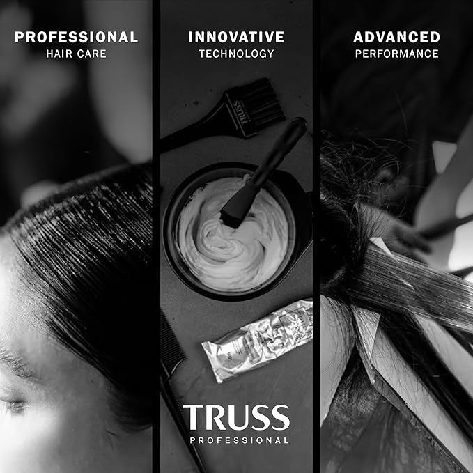 TRUSS Therapy Anti Dandruff Shampoo for Women & Men - Hair Shampoo & Itchy Scalp Treatment Infused with Menthol - Gentle Hair Care for Excess Oiliness & Flaking - pH Balanced & Paraben-Free (10.14 oz)