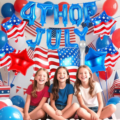 29 Pcs 4th of July Balloons, Independence Day Decorations Balloon, American - Image 4