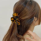 Birthday Gifts for Girls - Tortoise Shell Acrylic Letter Hair Clips, Monogram Hair Claw Alphabet Large Hair Clip, Fashion Glitter Claw Clips, Teen Girl Gifts Trendy Stuff, Letter C