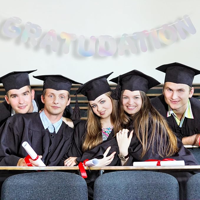 116PCS DIY Banner Customizable Birthday Banners Graduation Banner Custom Party - Image 4