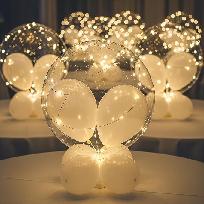 12PCS LED Light Up Bobo Balloons - Image 5