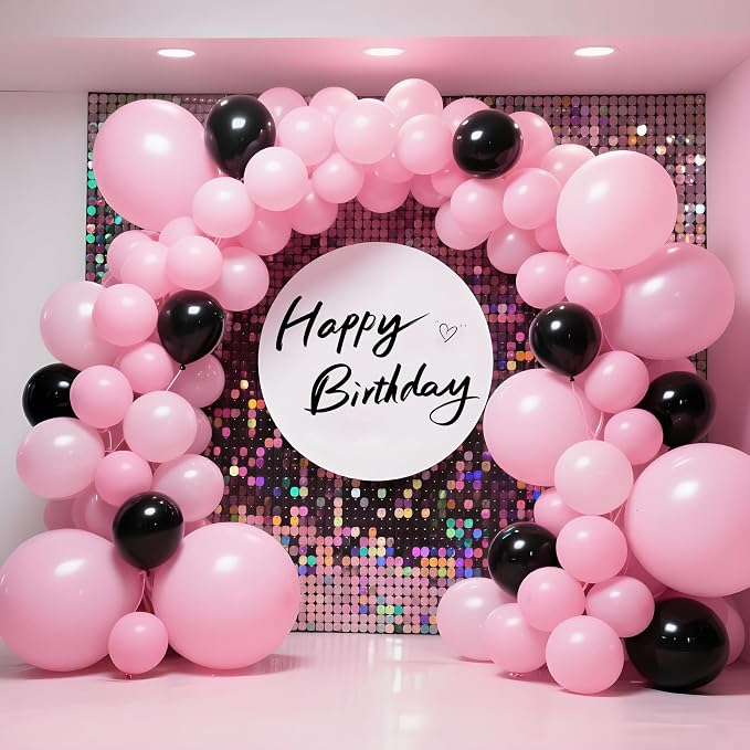 Awenztech 120pcs 5 inch Light Pink Latex Balloons | Baby Shower, Bridal Shower - Image 6