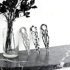 3Pcs Prestige French Hair Pins New Elegant Hair Accessories for Women Elegant Hair Clips for Thin Thick Hair Serrated Anti-Slip Design (Color A)