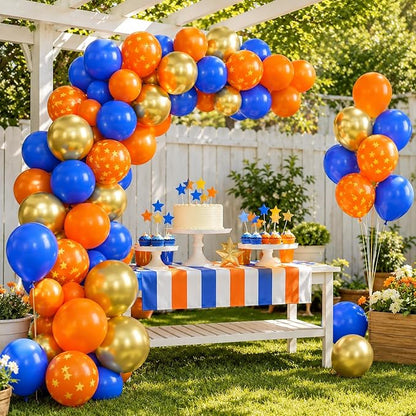Orange and Blue Balloons - Image 6