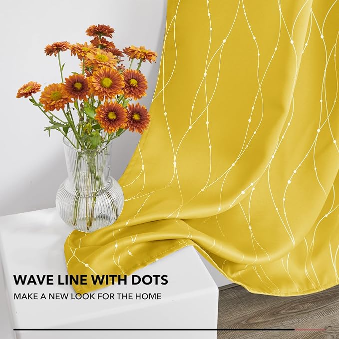 Deconovo Blackout Back Tab Curtains - Image 6