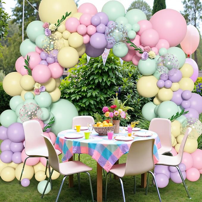 Amandir 153pcs Pastel Balloons Garland Arch Kit Different Sizes | 18 12 10 - Image 5
