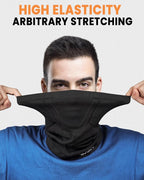 Winter Neck Warmer Gaiter Ski Face Mask, Breathable Fleece Balaclava Windproof Cold Weather Scarf