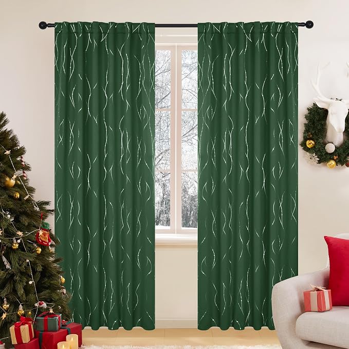 Deconovo Blackout Back Tab Curtains by Unknown