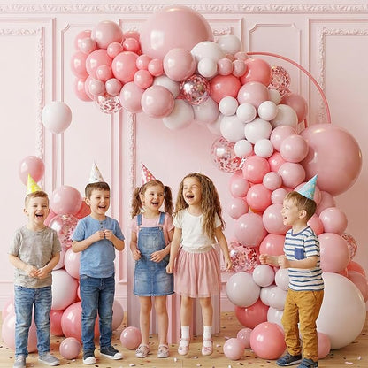 Pink and White Balloons Arch Kit, Baby Shower, Gender Reveal, Birthday - Image 6